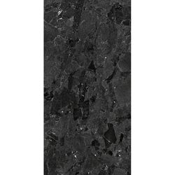 Porcelanato Geodo Negro Polido 62x121 Damme - PR12... - Piso de Pedra Curitiba