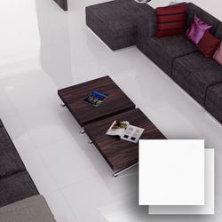 Porcelanato Croma Branco Polido 120x120 Portinari ... - Piso de Pedra Curitiba