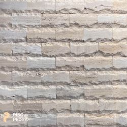 Revestimento Mármore Travertino Romano 10x20 cm - ... - Piso de Pedra Curitiba
