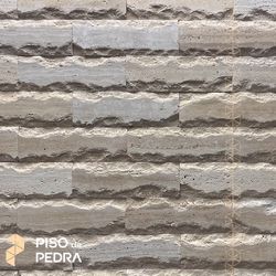 Revestimento Mármore Travertino Romano 10x30 cm - ... - Piso de Pedra Curitiba