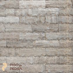 Revestimento Mármore Travertino Romano 7x24 cm - 0... - Piso de Pedra Curitiba