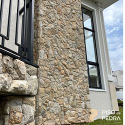 Pedra Moledo Champagne Irregular - Piso de Pedra Osasco