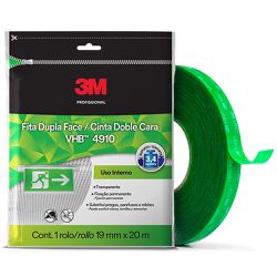 FITA DUPLA FACE VHB 9,5MM X 20M 3M - 11888 - PLANALTO VERDE TINTAS