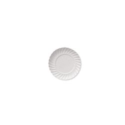 Prato de Papelão Rio Verde Branco nro 01 13cm c/10... - Plaspel Comercial - Embalagens e Descartáveis