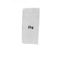 Saco de Papel Mono Branco 02KG C/ 500 UND - Plaspel Comercial - Embalagens e Descartáveis