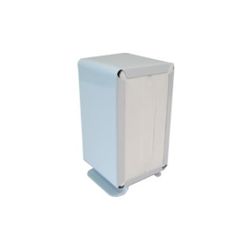 POrta Guardanapo TV Texturizado Branco H2B - Plaspel Comercial - Embalagens e Descartáveis