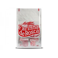 Saco PP Farinha de Rosca 500G C/100 UND - Plaspel Comercial - Embalagens e Descartáveis