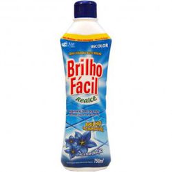 Cera Liquida Brilho Facil Incolor 750ML - Plaspel Comercial - Embalagens e Descartáveis