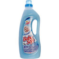 Amaciante Baby Soft Azul 2L - Plaspel Comercial - Embalagens e Descartáveis