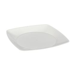 Prato Plástico Prafesta Quadrado Branco 16cm c/10 ... - Plaspel Comercial - Embalagens e Descartáveis
