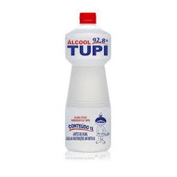 Alcool Liquido Tupi 92,8 INPM 1 LITRO - Plaspel Comercial - Embalagens e Descartáveis