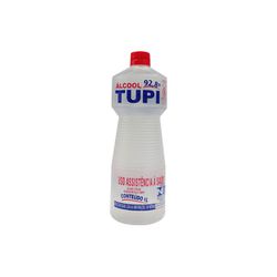 Alcool Liquido Tupi 92,8 INPM 1LT C/12 UND - Plaspel Comercial - Embalagens e Descartáveis