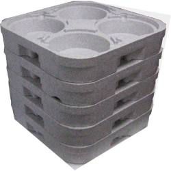 Bandeja termica P/ Marmitex Nº 8-10 Knauf - Plaspel Comercial - Embalagens e Descartáveis