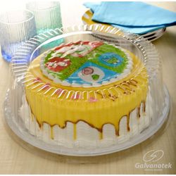 Forma Torta Galvanotek Media 255x95MM G56MA C/10 U... - Plaspel Comercial - Embalagens e Descartáveis