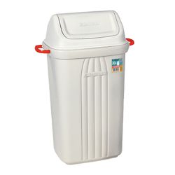 Lixeira c/ Tampa Basculante Sanremo 30L Ref. 283 - Plaspel Comercial - Embalagens e Descartáveis