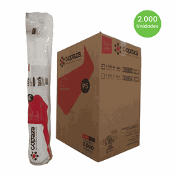 Copo Plástico Copaza Translúcido 300ml c/20x100 un... - Plaspel Comercial - Embalagens e Descartáveis