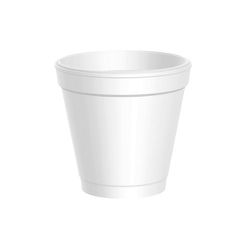 Copo EPS Copobras 120ML Branco 01x25 - Plaspel Comercial - Embalagens e Descartáveis