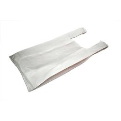 Sacola Reciclada Branca A 50x60CM C/ 5KG - Plaspel Comercial - Embalagens e Descartáveis