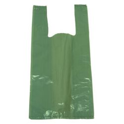 Sacola Reciclada Verde 30x40CM C/ 5KG - Plaspel Comercial - Embalagens e Descartáveis