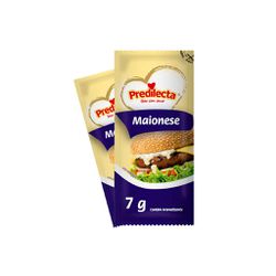 Maionese Sachê Predilecta 7g c/144 und - Plaspel Comercial - Embalagens e Descartáveis