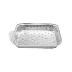 Bandeja Aluminio Wyda 2000ML D9 C/10 - Plaspel Comercial - Embalagens e Descartáveis