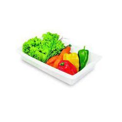 Bandeja Plastico Sanremo NR02 440X285X82MM - Plaspel Comercial - Embalagens e Descartáveis