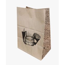 Saco de Papel SOS Pluma P/ Lanche M C/50 UND 19X12... - Plaspel Comercial - Embalagens e Descartáveis
