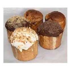 Forma P/ Panetone Top Line 0700G Kraft 150X110MM C... - Plaspel Comercial - Embalagens e Descartáveis