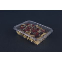 Pote Plástico PP Retangular Cristal Freezer e Micr... - Plaspel Comercial - Embalagens e Descartáveis