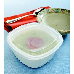 Pote Plástico PP Retangular Branco Freezer e Micro... - Plaspel Comercial - Embalagens e Descartáveis