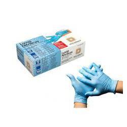 Luva Procedimento Nitrilica Descarpack Azul S/Pó P... - Plaspel Comercial - Embalagens e Descartáveis