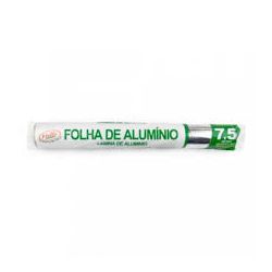 Folha Aluminio Mello 30CMX7,5M - Plaspel Comercial - Embalagens e Descartáveis
