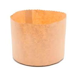 Forma P/ Panetone Top Line 0500G Kraft 130X95MM C/... - Plaspel Comercial - Embalagens e Descartáveis