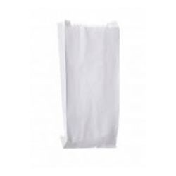 Saco de Papel Mono Branco Pipoca 2 C/100 UND - Plaspel Comercial - Embalagens e Descartáveis