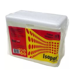 Caixa de EPS (Isopor) Lazer 003L c/01 und - Plaspel Comercial - Embalagens e Descartáveis