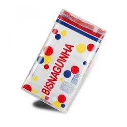 Saco PP BisNAGUINHA C/100 UND - Plaspel Comercial - Embalagens e Descartáveis