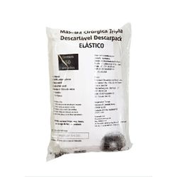 Mascara Descartavel Descarpack Tripla C/elastico e... - Plaspel Comercial - Embalagens e Descartáveis