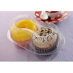 FORMA DOIS DOCES GALVANOTEK G14 CRISTAL C/100 - Plaspel Comercial - Embalagens e Descartáveis