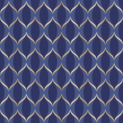 SACO PARA PRESENTE CROMUS 25X37CM WAVES AZUL/OURO-... - Plaspel Comercial - Embalagens e Descartáveis