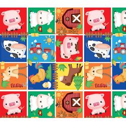 SACO PARA PRESENTE CROMUS 30X44CM FAZENDA-50 - Plaspel Comercial - Embalagens e Descartáveis