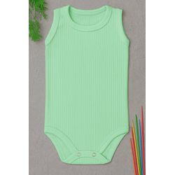 Body regata canelado Verde menta - BR - verde ment - PLUMINHA