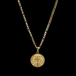 Corrente Elo Grumet(2mm) + Medalha São Bento 2x2 -... - P.O Joias