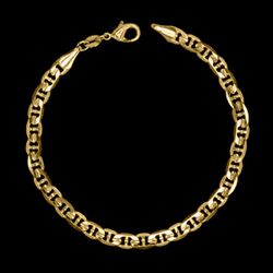 Pulseira Piastrini(4mm) - 19cm ou 21cm - Banhado a... - P.O Joias
