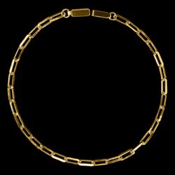 Pulseira Cartier(2mm) - Gaveta - 16cm ou 17cm - Ba... - P.O Joias
