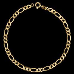 Pulseira 2 por 1- 19 ou 21cm - Banhado a Ouro 18K ... - P.O Joias