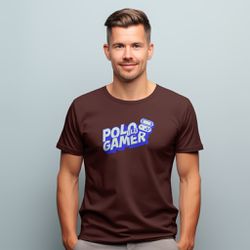 Camiseta Masculina Casual em Algodão Polo Blu Game... - Polo Blu