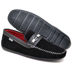 Mocassim Masculino Casual Leve com Ancora Sintétic... - Polo Blu