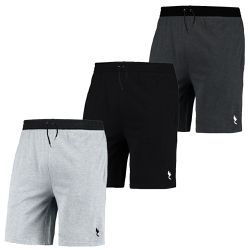 Kit 3 Bermudas Moletom Masculino Short Basica Com ... - Polo Blu