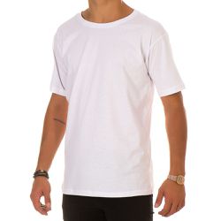 Camiseta Masculina Basica Tendencia Lisa - CAMISET... - Polo Blu