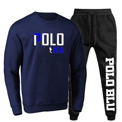 Conjunto Moletom Gola Careca Polo Duo Agasalho Out... - Polo Blu